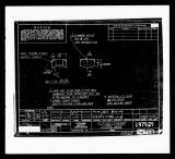Manufacturer's drawing for Lockheed Corporation P-38 Lightning. Drawing number 197929
