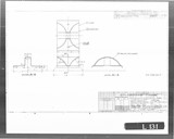 Manufacturer's drawing for Bell Aircraft P-39 Airacobra. Drawing number 33-734-005
