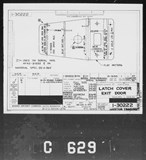 Manufacturer's drawing for Boeing Aircraft Corporation B-17 Flying Fortress. Drawing number 1-30222