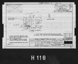 Manufacturer's drawing for North American Aviation B-25 Mitchell Bomber. Drawing number 98-58187