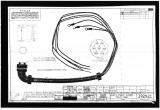 Manufacturer's drawing for Lockheed Corporation P-38 Lightning. Drawing number 192921