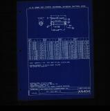 Manufacturer's drawing for Generic Parts - Aviation Standards. Drawing number an404