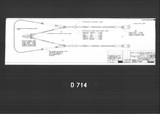 Manufacturer's drawing for Douglas Aircraft Company C-47 Skytrain. Drawing number 3114941