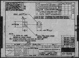 Manufacturer's drawing for North American Aviation B-25 Mitchell Bomber. Drawing number 62-73146