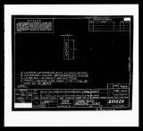 Manufacturer's drawing for Lockheed Corporation P-38 Lightning. Drawing number 201026