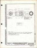 Manufacturer's drawing for Generic Parts - Aviation Standards. Drawing number an4189