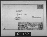 Manufacturer's drawing for Chance Vought F4U Corsair. Drawing number 19405