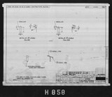 Manufacturer's drawing for North American Aviation B-25 Mitchell Bomber. Drawing number 108-537683