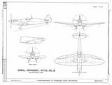 Manufacturer's drawing for Vickers Spitfire. Drawing number 36500