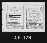 Manufacturer's drawing for North American Aviation B-25 Mitchell Bomber. Drawing number 1d42