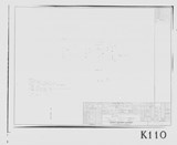 Manufacturer's drawing for Chance Vought F4U Corsair. Drawing number 33434