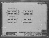 Manufacturer's drawing for North American Aviation B-25 Mitchell Bomber. Drawing number 108-61186