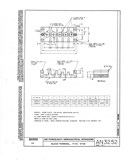 Manufacturer's drawing for Generic Parts - Aviation General Manuals. Drawing number AN3252