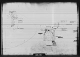 Manufacturer's drawing for North American Aviation B-25 Mitchell Bomber. Drawing number 98-53415