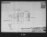 Manufacturer's drawing for North American Aviation B-25 Mitchell Bomber. Drawing number 98-47801