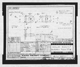 Manufacturer's drawing for Boeing Aircraft Corporation B-17 Flying Fortress. Drawing number 41-3852
