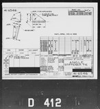 Manufacturer's drawing for Boeing Aircraft Corporation B-17 Flying Fortress. Drawing number 41-6546