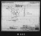 Manufacturer's drawing for North American Aviation B-25 Mitchell Bomber. Drawing number 98-522159