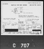 Manufacturer's drawing for Boeing Aircraft Corporation B-17 Flying Fortress. Drawing number 21-3339