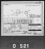 Manufacturer's drawing for Boeing Aircraft Corporation B-17 Flying Fortress. Drawing number 41-7811