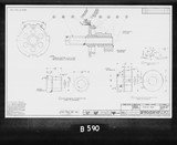 Manufacturer's drawing for Packard Packard Merlin V-1650. Drawing number at9816