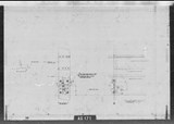 Manufacturer's drawing for North American Aviation B-25 Mitchell Bomber. Drawing number 108-52408
