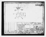 Manufacturer's drawing for Beechcraft AT-10 Wichita - Private. Drawing number 102503