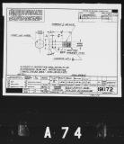 Manufacturer's drawing for Lockheed Corporation P-38 Lightning. Drawing number 191172