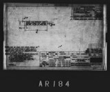 Manufacturer's drawing for North American Aviation B-25 Mitchell Bomber. Drawing number 108-51185
