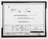 Manufacturer's drawing for Boeing Aircraft Corporation B-17 Flying Fortress. Drawing number 21-9090