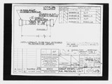 Manufacturer's drawing for Beechcraft AT-10 Wichita - Private. Drawing number 107549