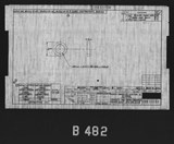 Manufacturer's drawing for North American Aviation B-25 Mitchell Bomber. Drawing number 108-53104