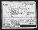 Manufacturer's drawing for Curtiss-Wright P-40 Warhawk. Drawing number 87-91-912