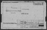 Manufacturer's drawing for North American Aviation B-25 Mitchell Bomber. Drawing number 98-58825