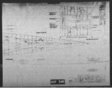 Manufacturer's drawing for Chance Vought F4U Corsair. Drawing number 40600