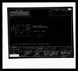 Manufacturer's drawing for Lockheed Corporation P-38 Lightning. Drawing number 197032