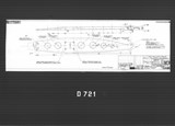 Manufacturer's drawing for Douglas Aircraft Company C-47 Skytrain. Drawing number 3115184