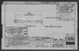 Manufacturer's drawing for North American Aviation B-25 Mitchell Bomber. Drawing number 98-588198