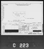 Manufacturer's drawing for Boeing Aircraft Corporation B-17 Flying Fortress. Drawing number 1-27703