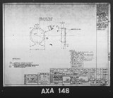 Manufacturer's drawing for Chance Vought F4U Corsair. Drawing number 38704