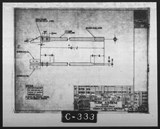 Manufacturer's drawing for Chance Vought F4U Corsair. Drawing number 33153