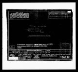 Manufacturer's drawing for Lockheed Corporation P-38 Lightning. Drawing number 194198