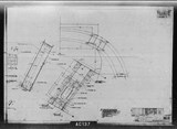 Manufacturer's drawing for North American Aviation B-25 Mitchell Bomber. Drawing number 98-62542