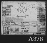 Manufacturer's drawing for Chance Vought F4U Corsair. Drawing number 36346