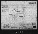 Manufacturer's drawing for North American Aviation B-25 Mitchell Bomber. Drawing number 98-53459