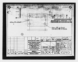Manufacturer's drawing for Beechcraft AT-10 Wichita - Private. Drawing number 102901