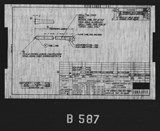 Manufacturer's drawing for North American Aviation B-25 Mitchell Bomber. Drawing number 108-53809