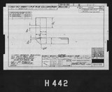 Manufacturer's drawing for North American Aviation B-25 Mitchell Bomber. Drawing number 98-61180