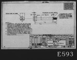 Manufacturer's drawing for Chance Vought F4U Corsair. Drawing number 19121
