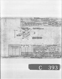 Manufacturer's drawing for Bell Aircraft P-39 Airacobra. Drawing number 33-514-004